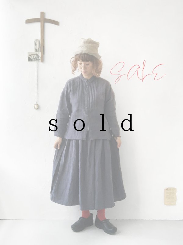 画像1: 【30%off SALE】ROBE DE TRAVAIL／ファーマーズセットアップ・ネイビー (1)