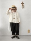画像12: MARCHE' DE SOEUR／リネンプルオーバー・オフ (12)