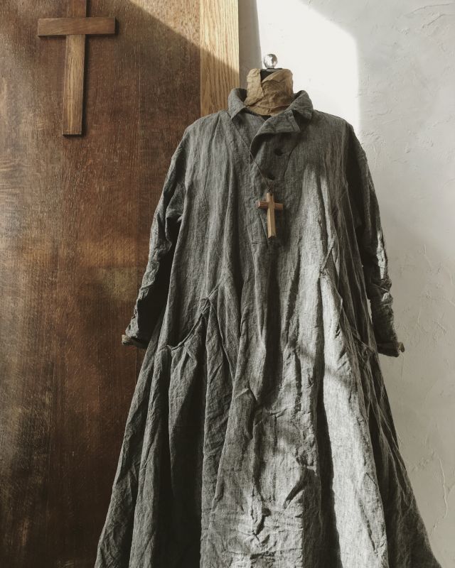 HALLELUJAH／1800年代　Robe de Berger「羊飼いのローブ」chambray black
