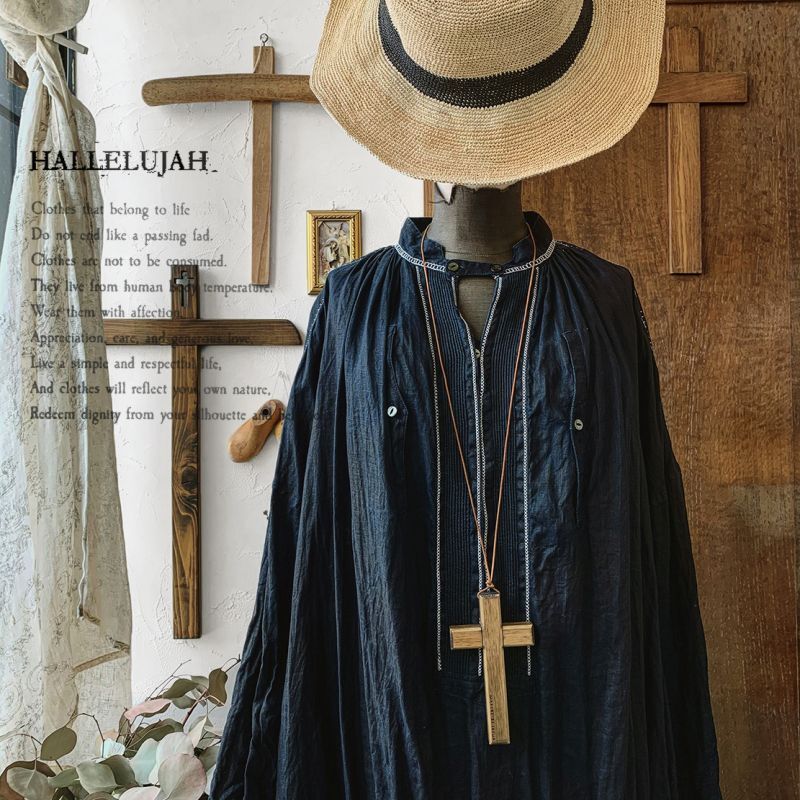 HALLELUJAH／Robe de Berger 1800s 羊飼いローブ1800年代・charcoal